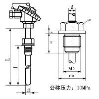 WRNN-331，WRNN-230，WRNN-431，WZP-230NM耐磨熱電偶